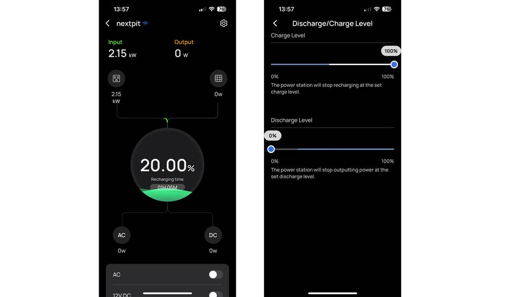 Ecoflow Delta 2 Max app menus Ecoflow Delta 2 Max app menus
