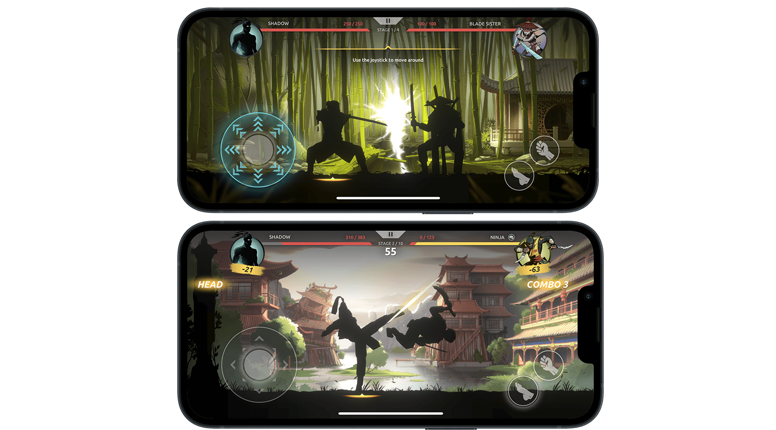 Shades: Shadow Fight Roguelife screenshot