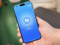 Apple iPhone 15 Pro Max with Shazam app