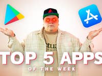 NextPit's editor balancing Apple and Google app stores in the air