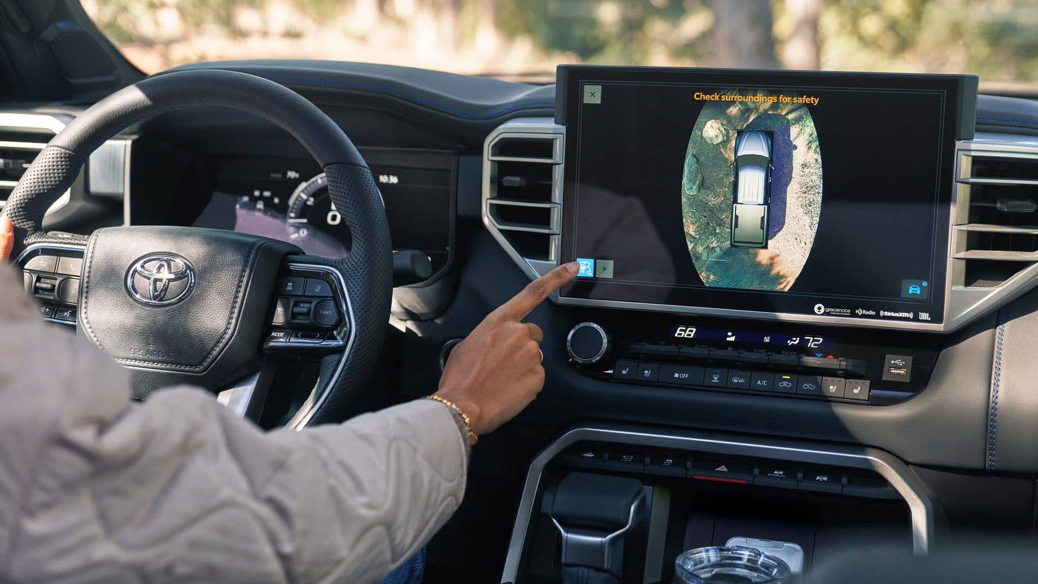 Toyota is recalling the Tundra and Sequoia over software glitch that affects the rearview camrera.