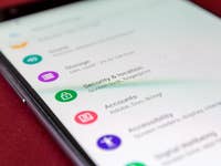 Android settings options security privacy