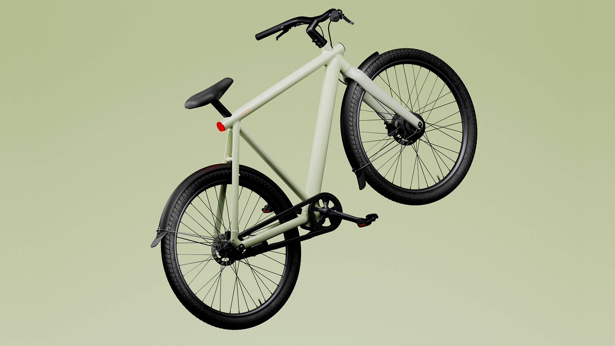The VanMoof S4 is almost indistinguishable from the S5. VanMoof S4