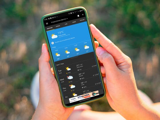 The best weather apps for Android & iOS: Here the sun shines on the display