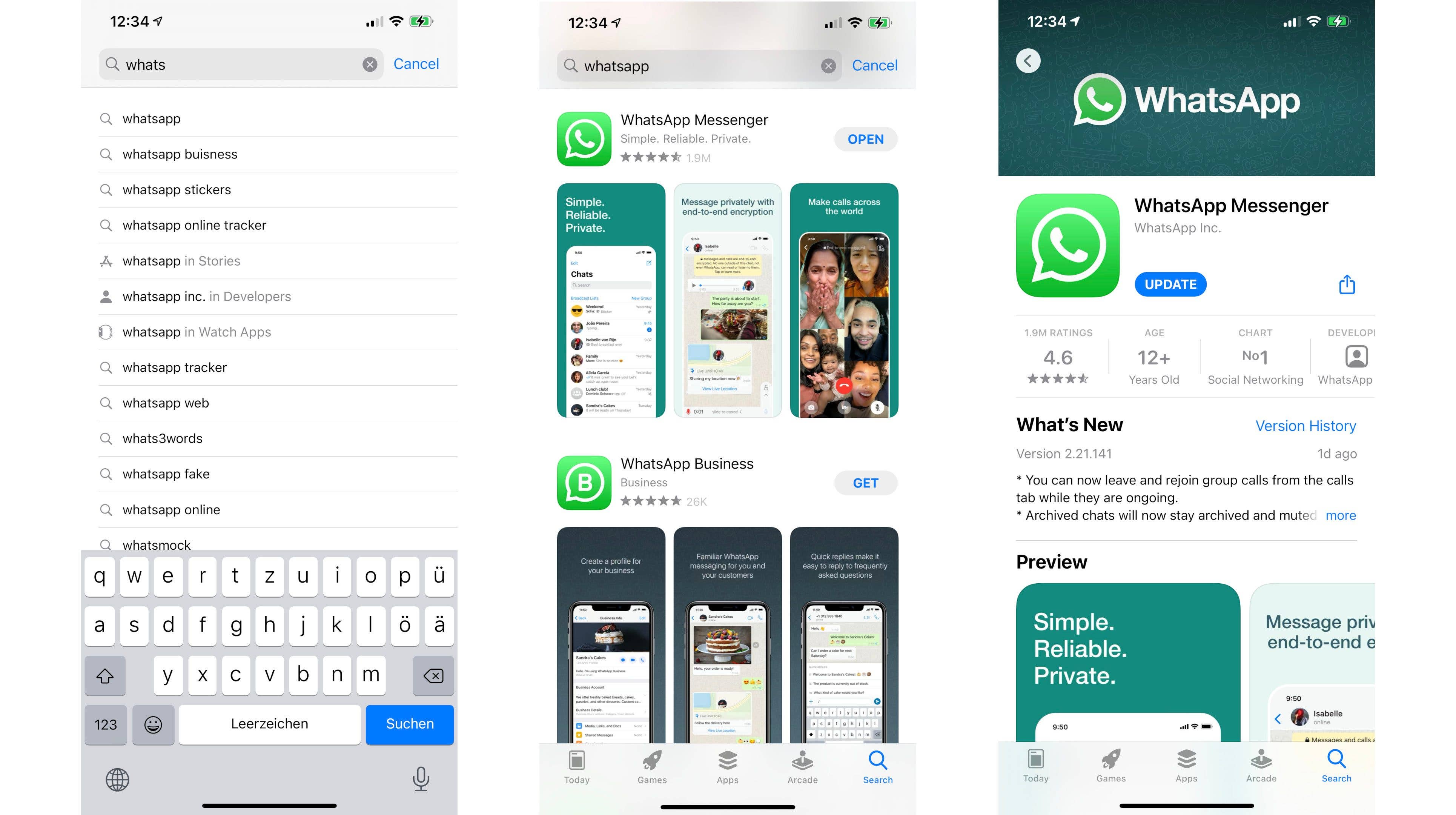 WhatsApp update ios 01
