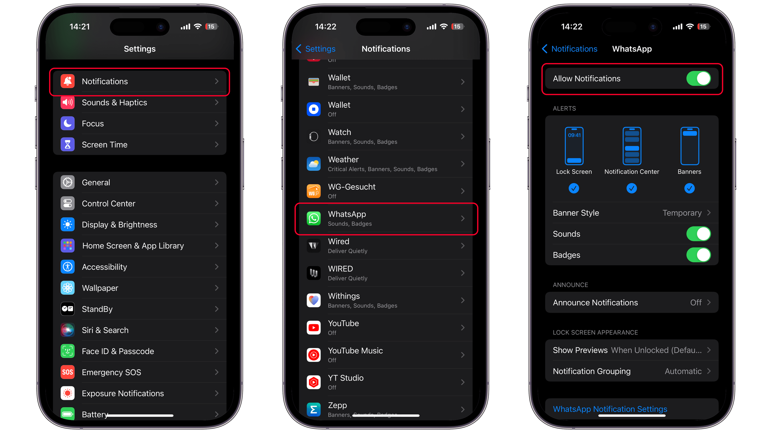 How to Enable Notifications of WhatsApp for Apple Watch