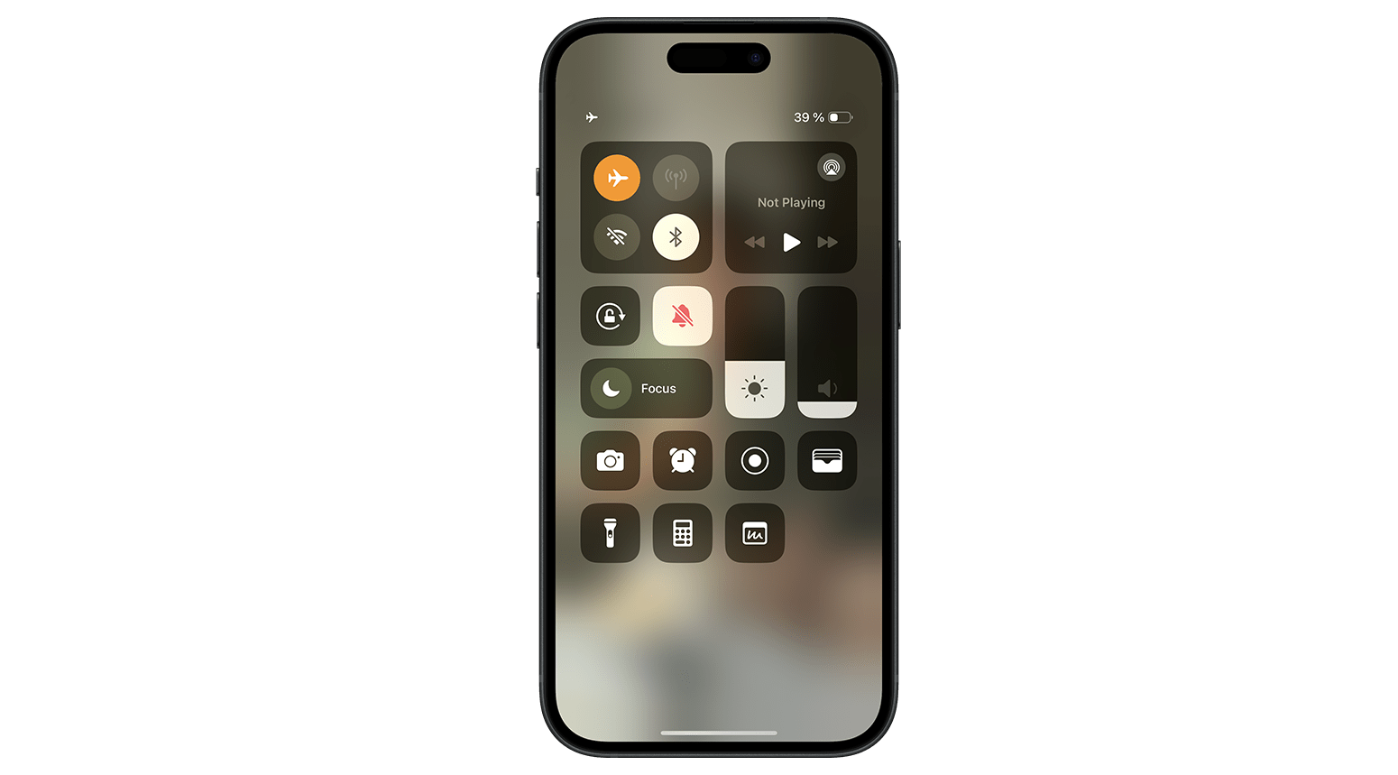 Activate flight mode before sending a WhatsApp message to remain offline.