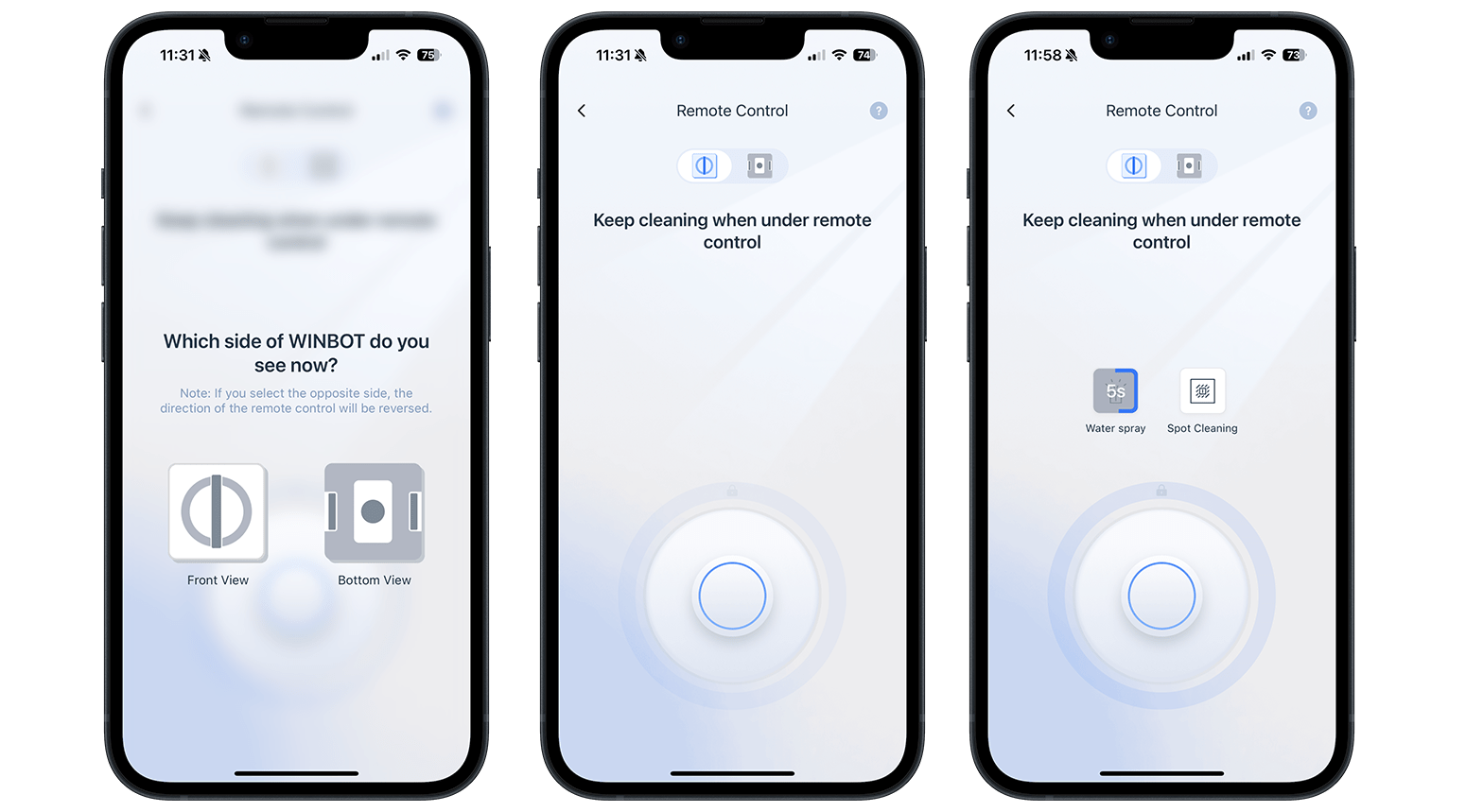 If you love to do things manually, how about controlling the Winbot W2 Omni yourself?