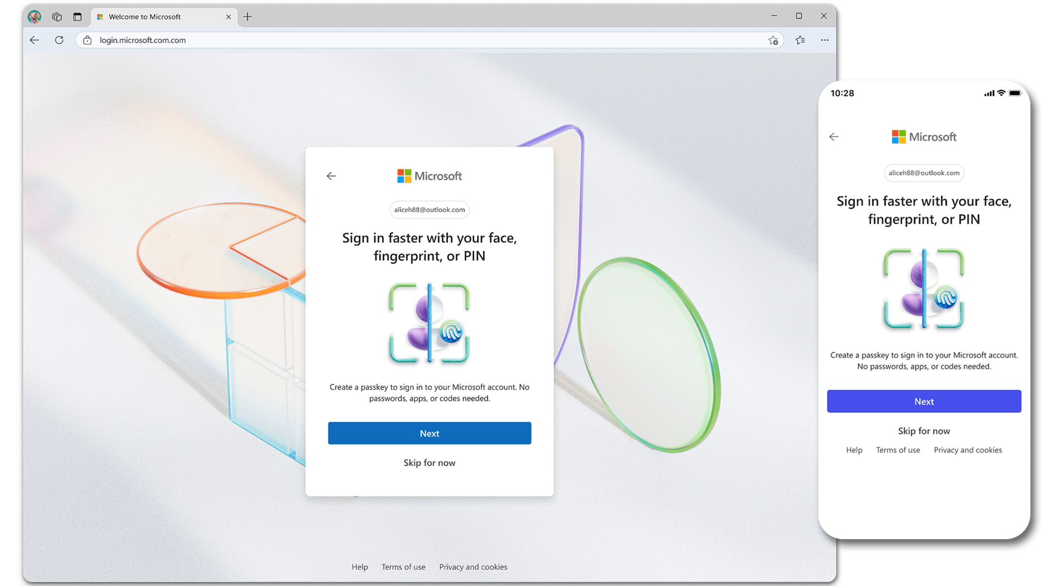Microsoft's Authenticator app and Windows support passkeys
