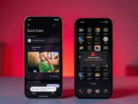 Google's AirDrop feature on Android