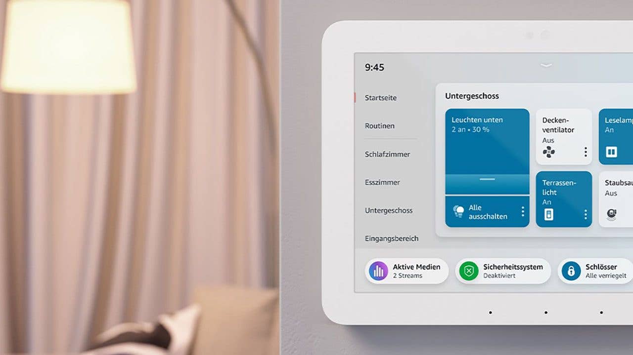 Amazon Echo Hub smart home interface Amazon Echo Hub smart home interface
