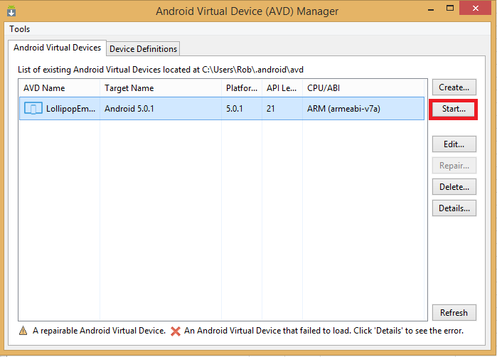 androidpit avd manager 2