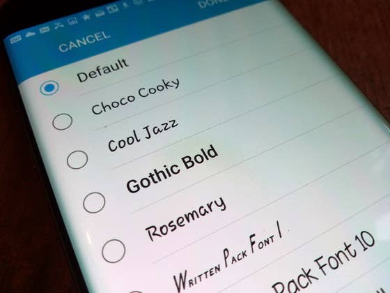 Fonts for Android: how to change your settings without root