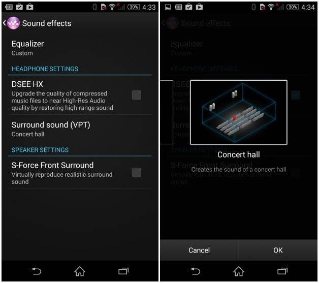 androidpit sony xperia z3 sound