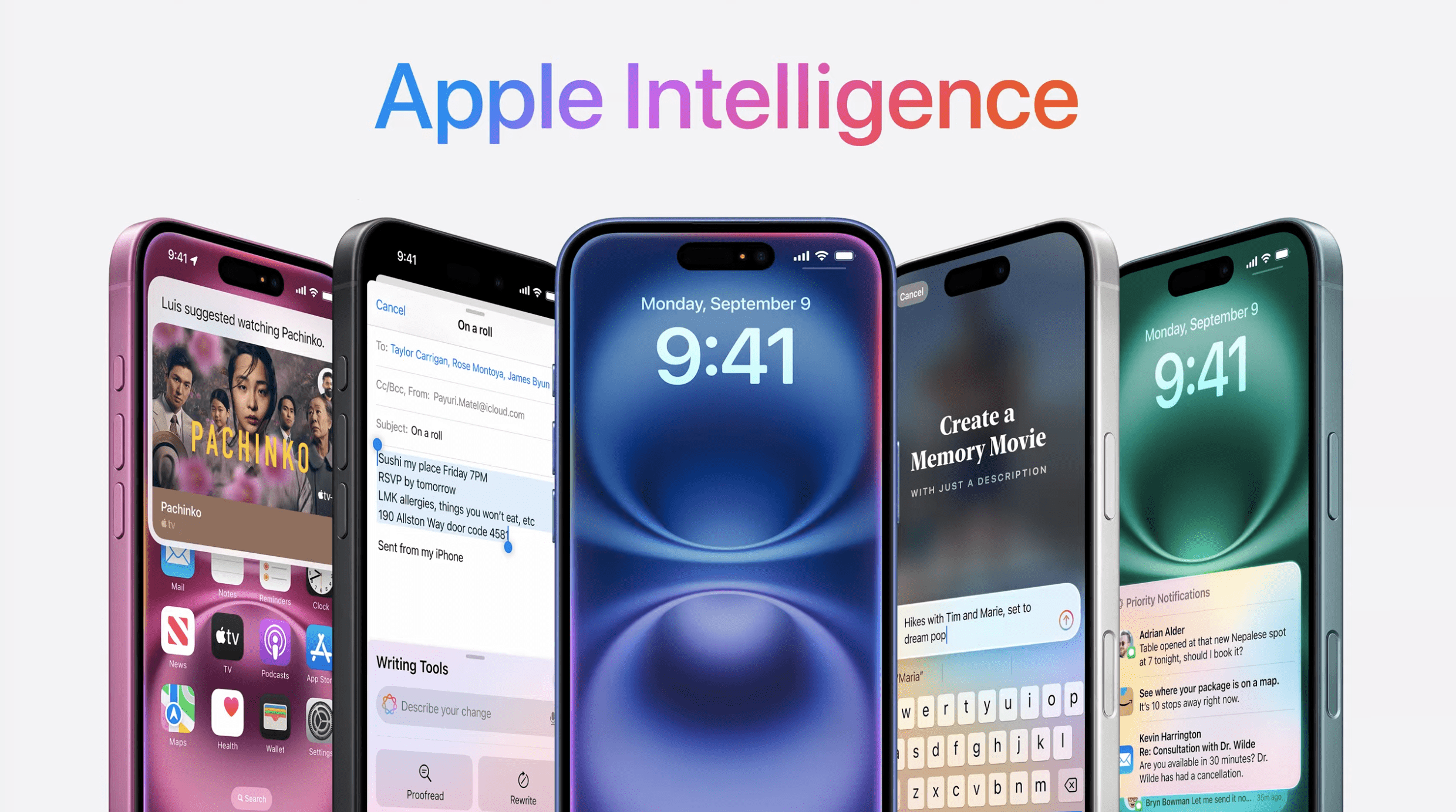 Apple Intelligence is the software event