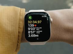 You get a larger display because of its thinner bezel.