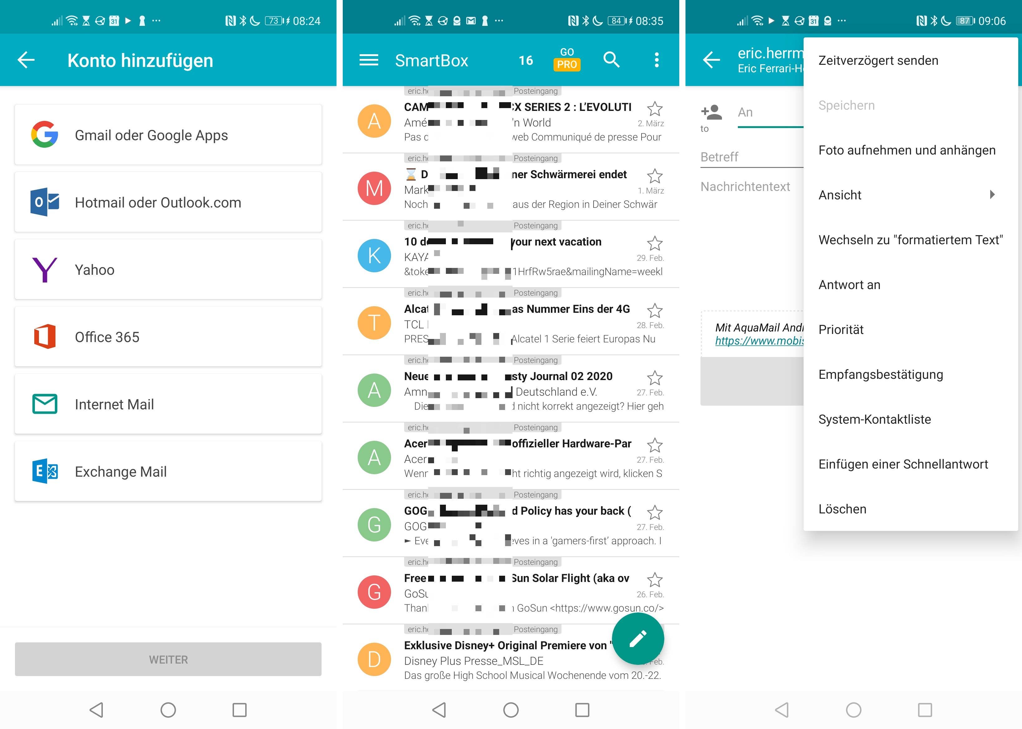 aquamail screenshot 2020 03 05