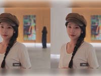 Image showing before and after removing a person from the background of a video