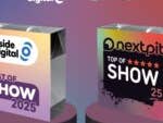 Two award trophies labeled 'Best of Show 2025' and 'Top of Show 25' on a colorful background.