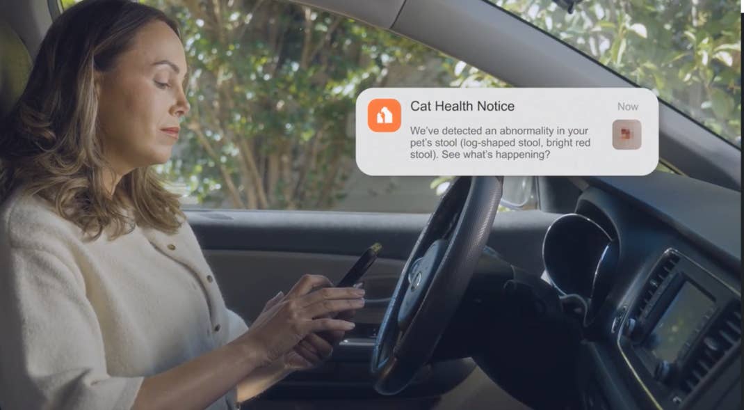 SiiPet alerts you when something is wrong with your cat's stool.