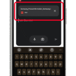 Wait for the PDF file to be uploaded before making a query Samsung mobile screen showing a PDF titled u0027Samsung_Presseinformation_Samsungu0027 and text u0027Ask Geminiu0027.