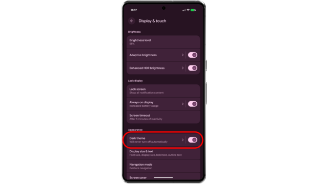 Go to Accessibility and under Appearance tap on Dark theme. Android Tips and Tricks Use Expanded Dark Theme on Apps automatically