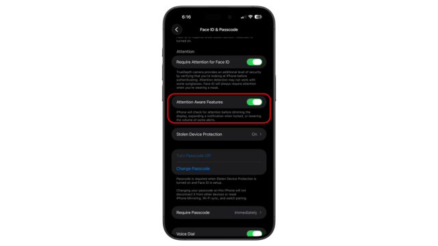 Disable Attention Aware Features and check if the issue persists. iOS guide fixing silent iPhone alarms