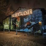 Nachtaufnahme mit der 50-MP-Hauptkamera im Night-Modus Mit dem Xiaomi 13 erstellte Testfotos