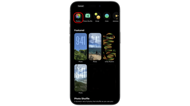 Tap on Photos or scroll sideways and select Spatial Scenes. Select a photo you want to set as wallpaper. iOS tips and tricks on iPhone for creating 3D lock screen wallpaper