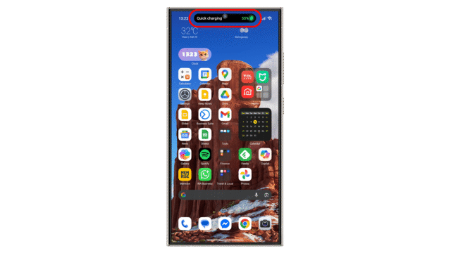 Tap on the widget to expand. Xiaomi HyperOS 3.0 HyperIsland