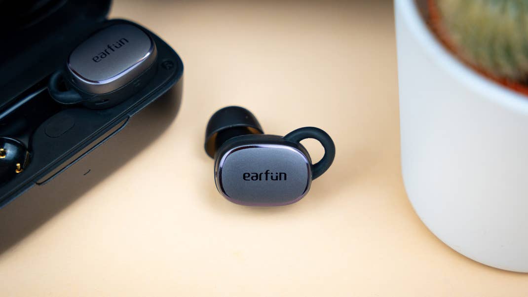 You operate it via touch-sensitive surfaces.