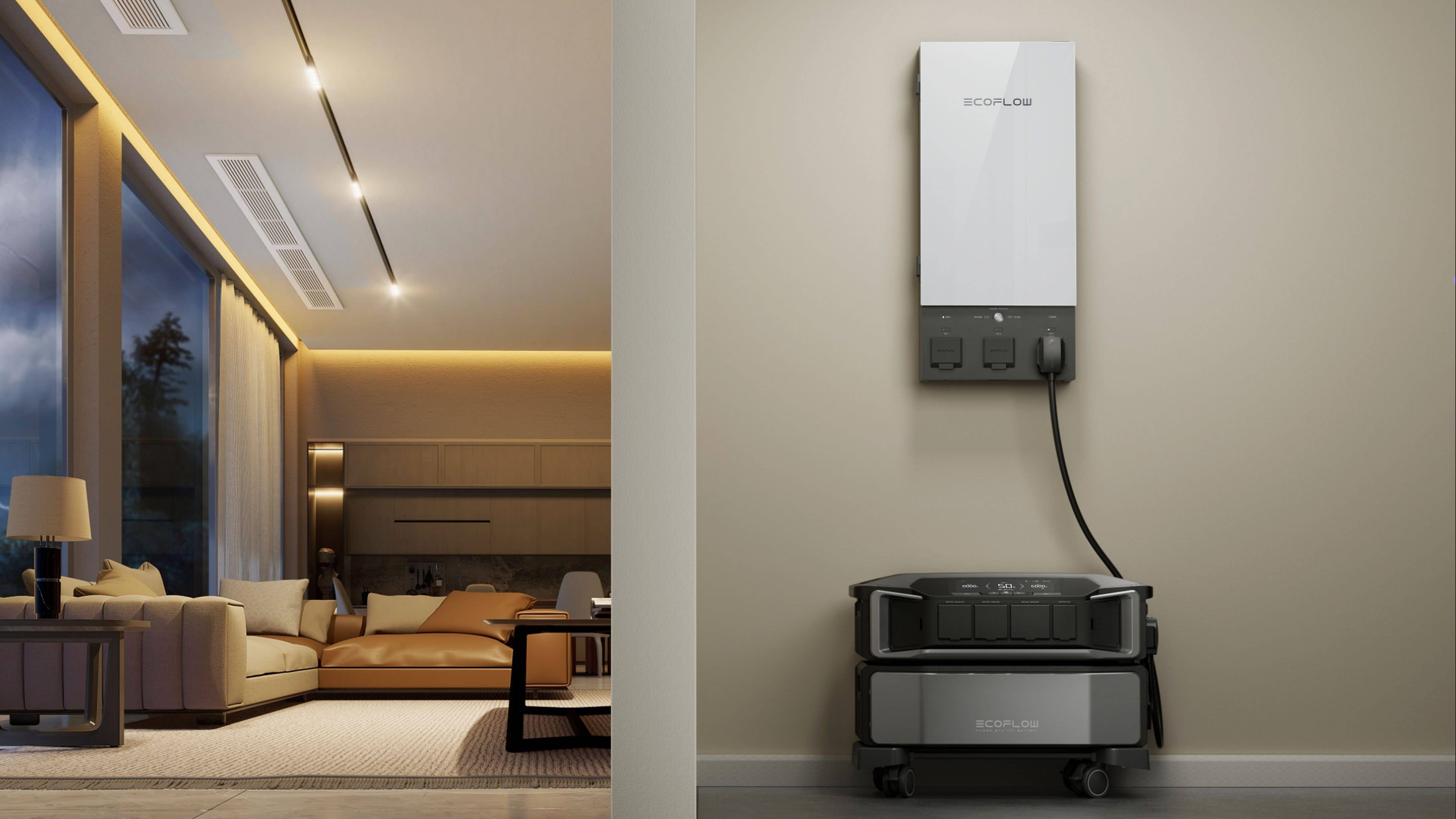 The EcoFlow Delta Pro Ultra can be discreetly installed to be kept away from prying eyes.