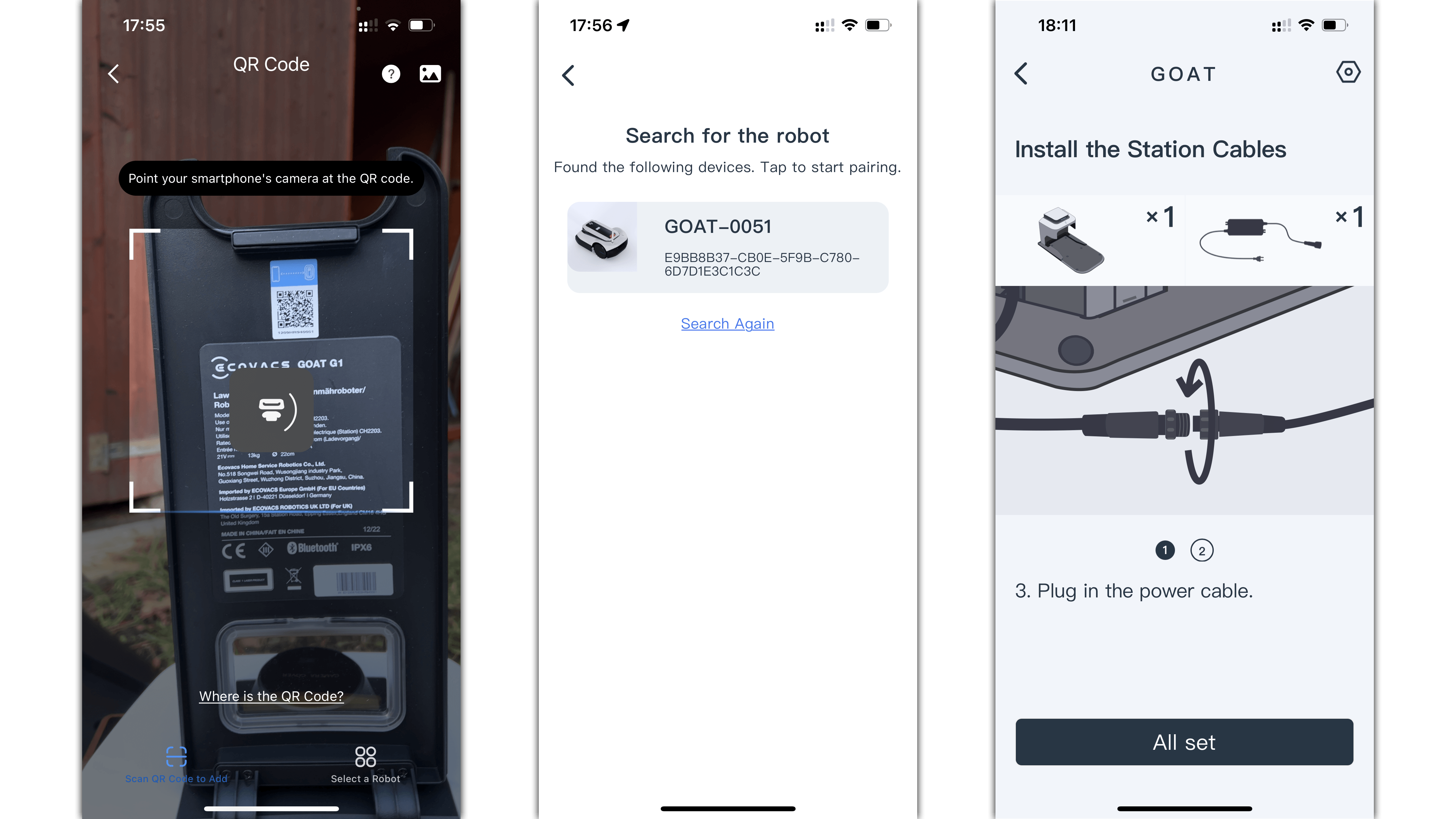 Ecovacs Goat G1 Screenshots