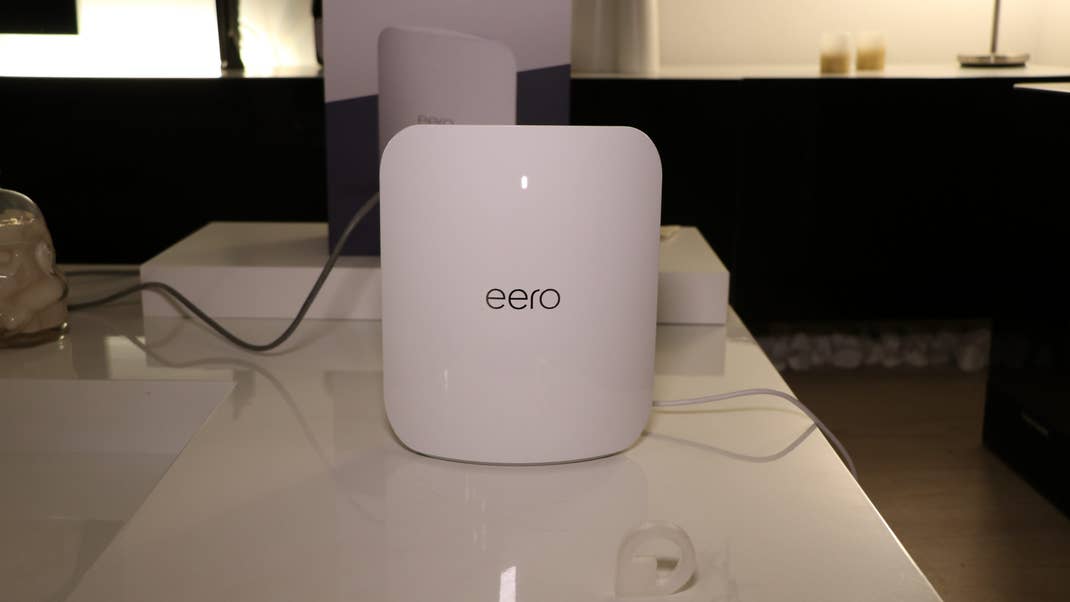 A cable connection is still required for the Eero Max 7