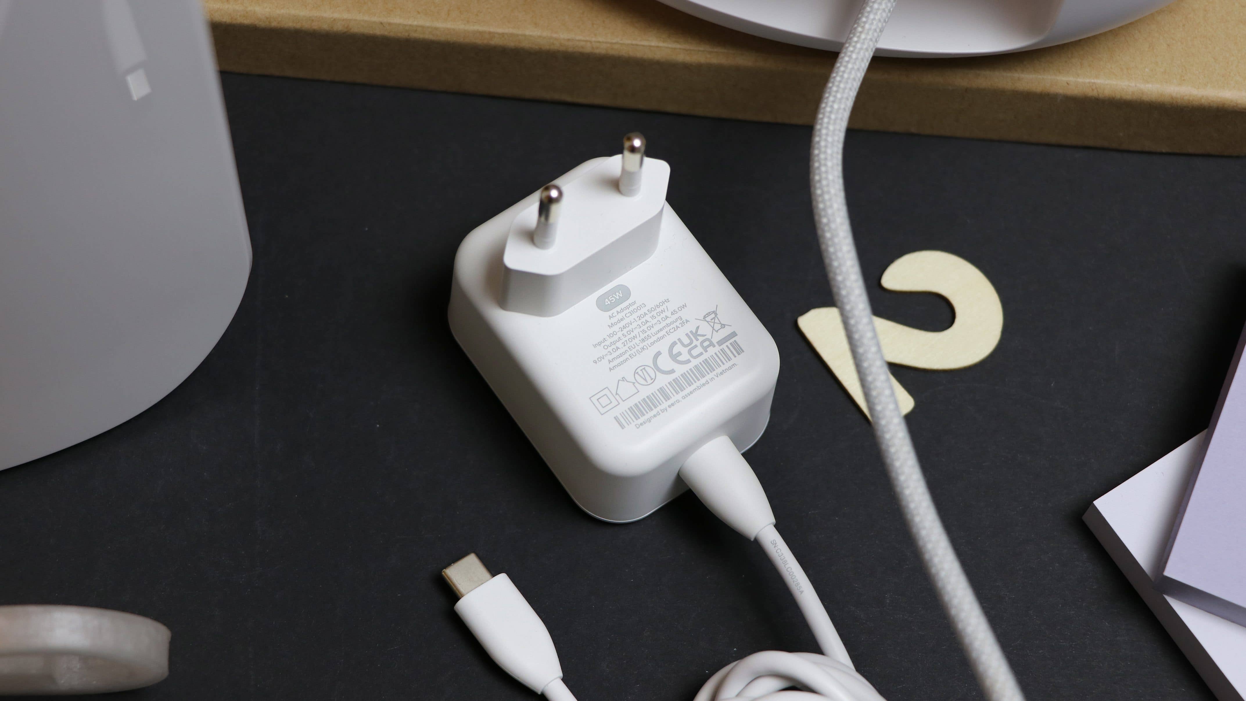 Expect minimal packaging with the Eero Max 7.