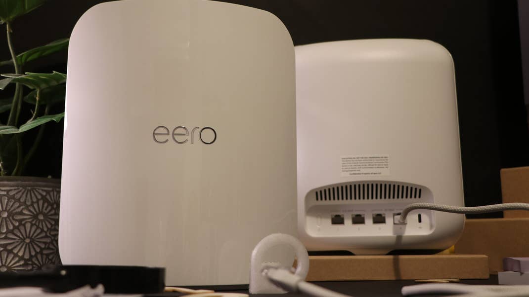 The Eero Max 7 is one speed demon.
