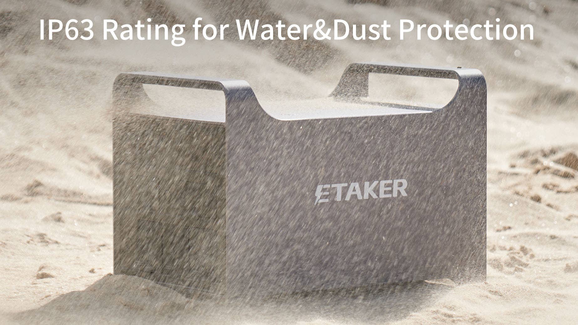 ETaker M2000 Power Station outdoor use