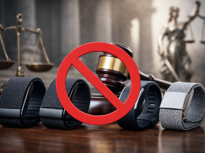 Ban on fitness trackers looms
