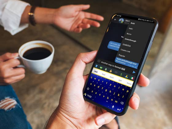 How to use bold formatting in Telegram