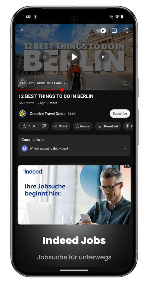 Screenshot of the Google Gemini Nano interface on the Google Pixel 9 Pro XL.
