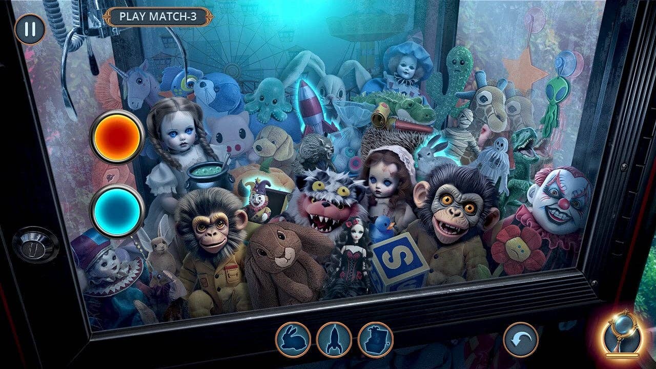 A screenshot of Mystical Riddles: Ghostly Park.