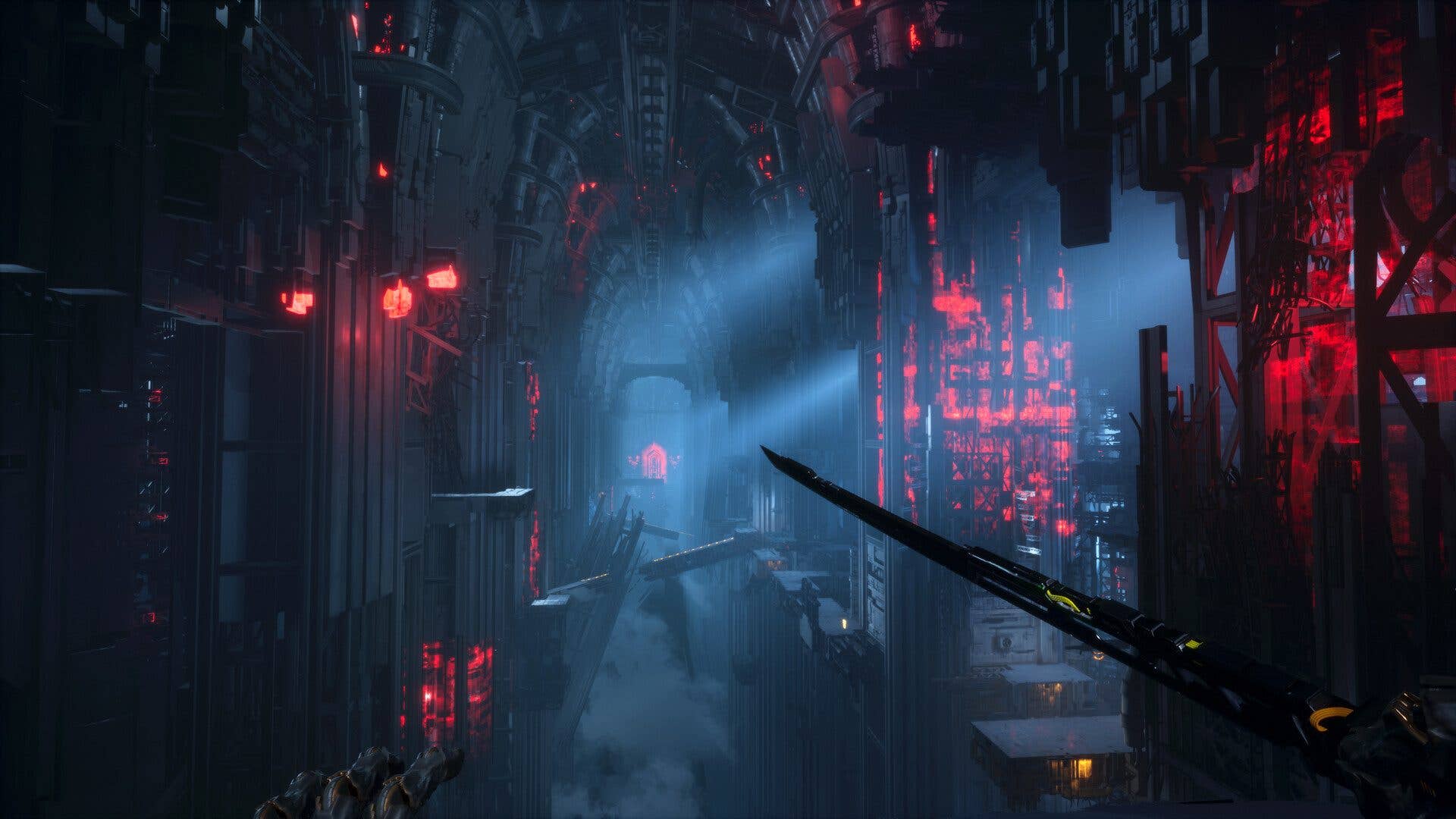 A screenshot of Ghostrunner 2.