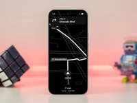 Google Maps power saver mode feature on the Pixel 10