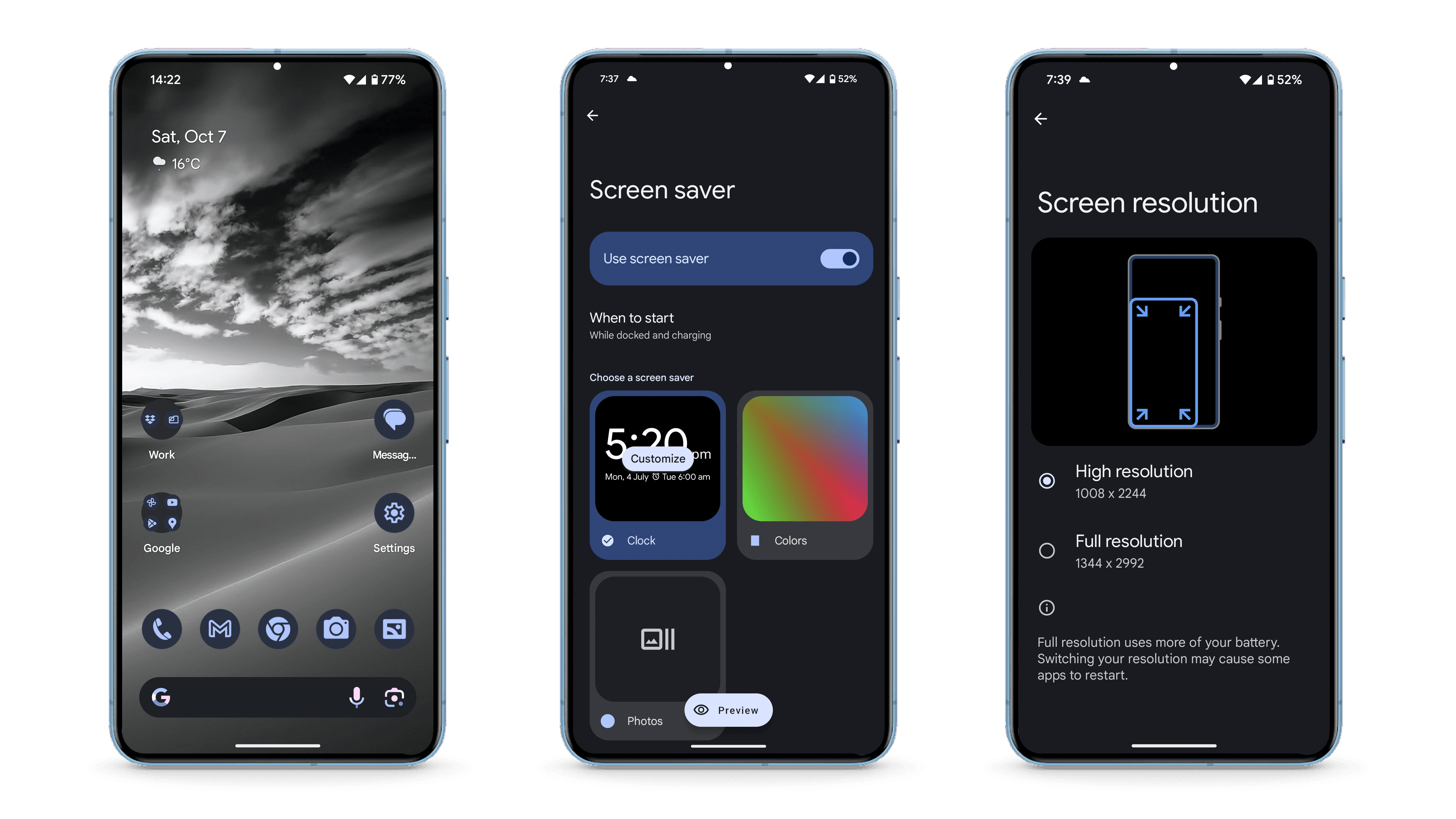 Google Pixel 8 Pro customization options