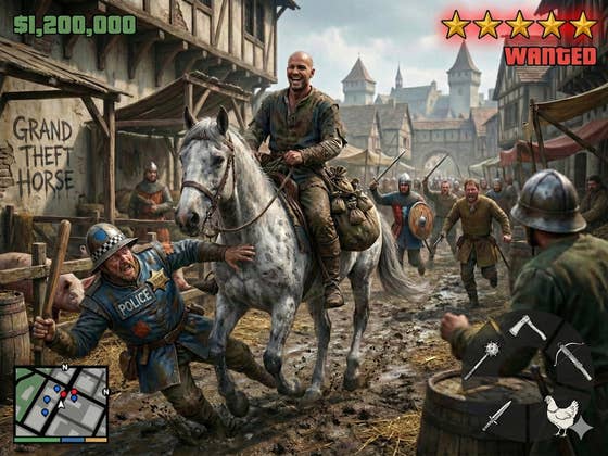 Forget Cars, Steal a Horse: This Historically Inaccurate GTA is 100% Free