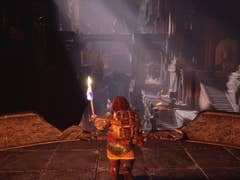 A screenshot of the game The Lord of the Rings: Return to Moria.