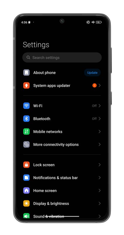 A screenshot showing how to change the Bluetooth codec of your Android smartphone
