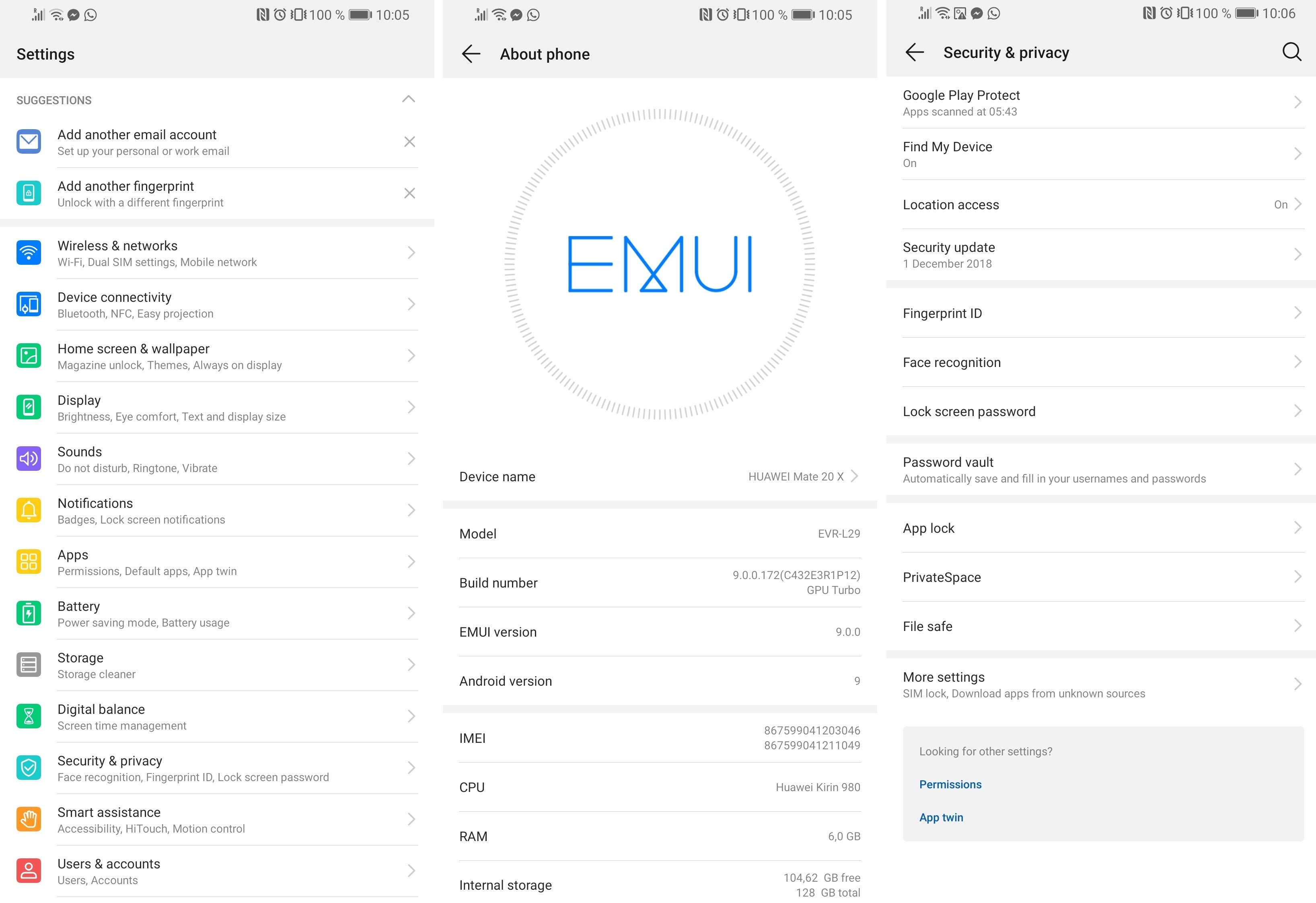 huawei emui 9 software