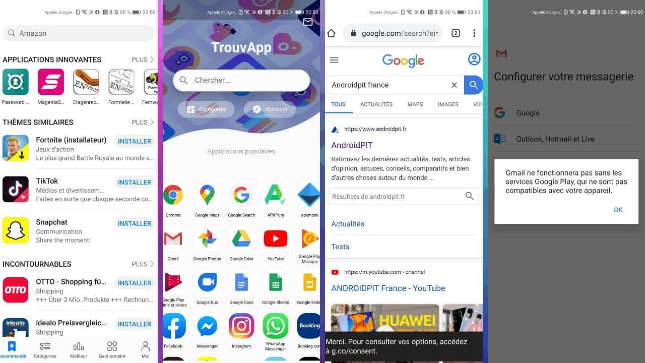 huawei p40 google services appgallery