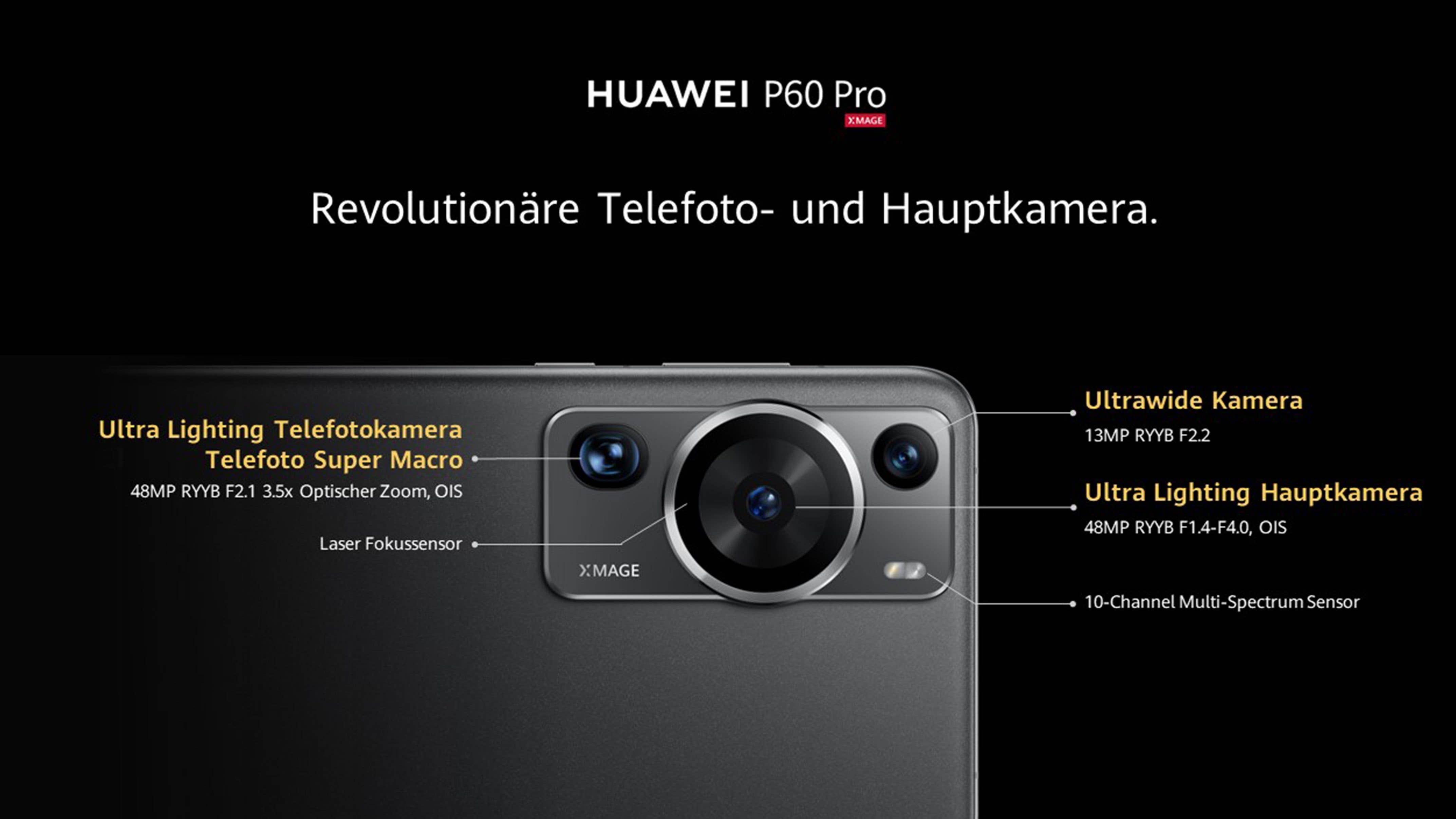 The Huawei P60 Pro also wants to inspire with a variable aperture. Huawei P60 Pro